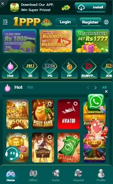 1PPP Game Earning app